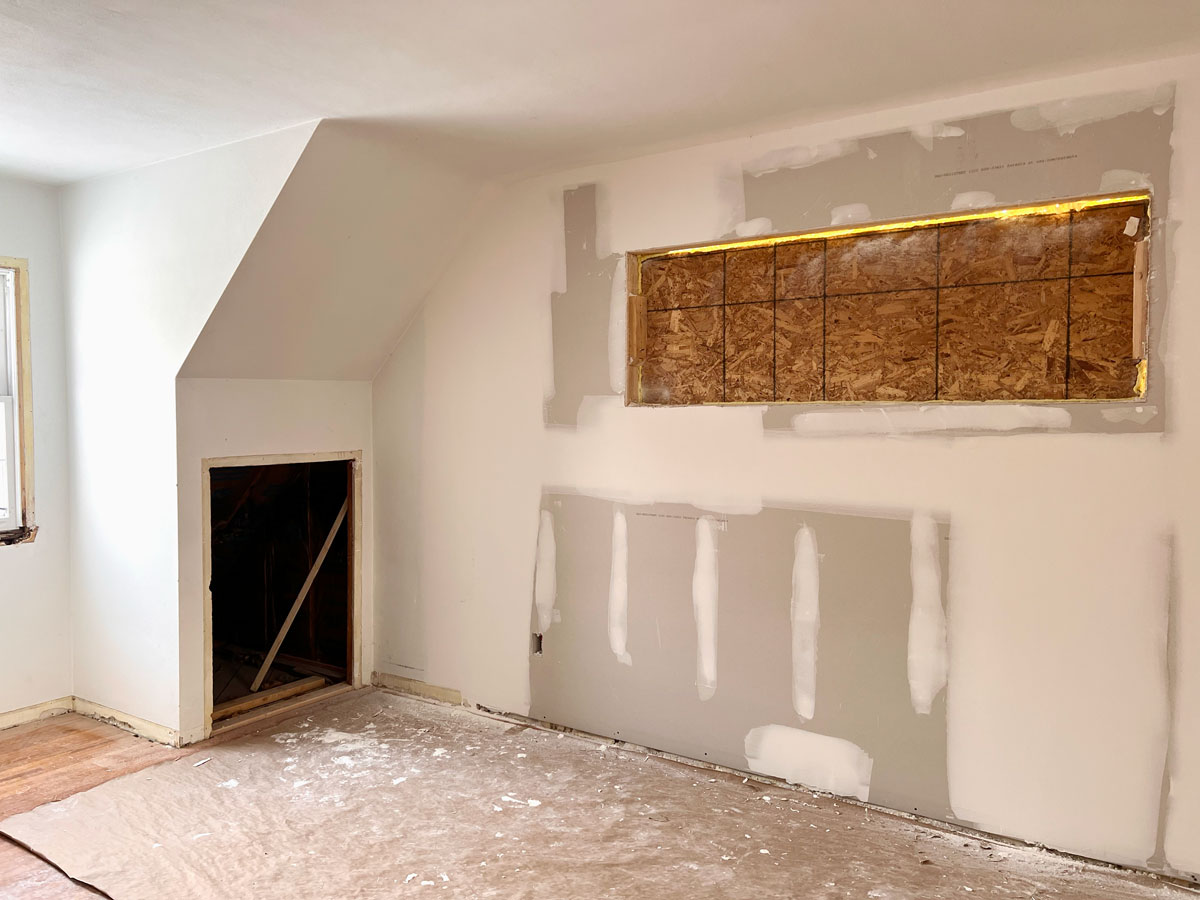Drywall work