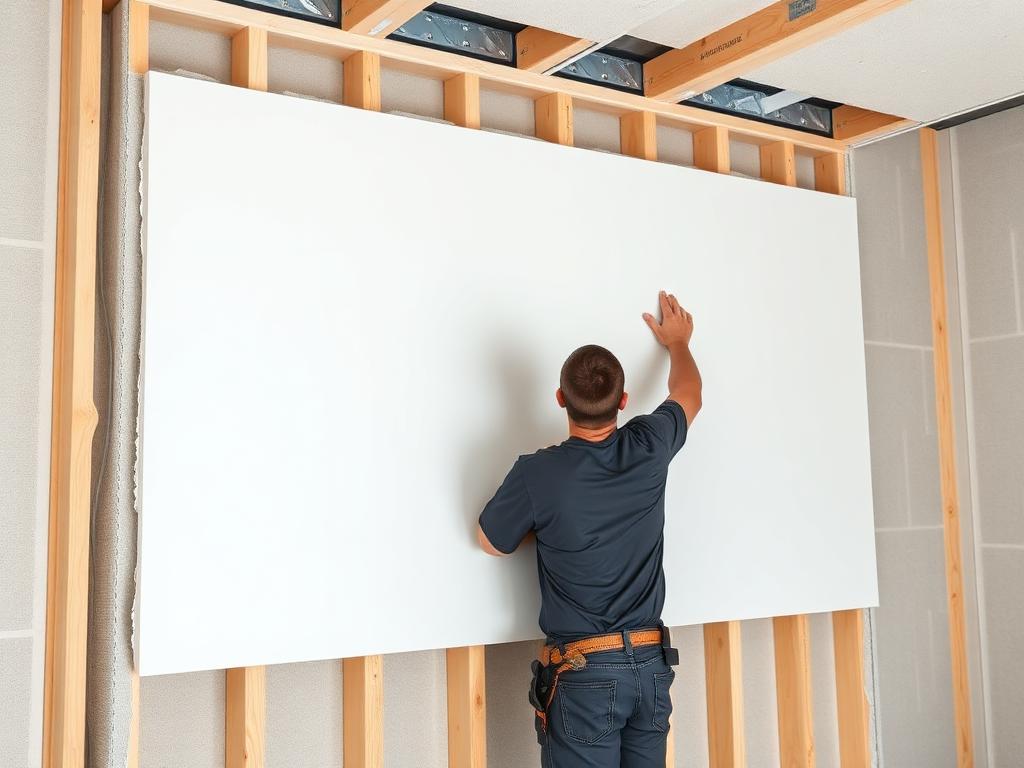 Drywall work