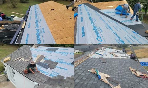 Roofing project